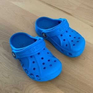 Crocs Toddler & Kids Baya Clog in blue
